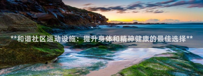 意昂3官网：**和谐社区运动设施：提升身体和精神健康