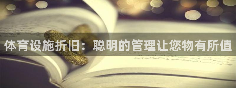 意昂3娱乐首页网站大全：体育设施折旧：聪明的管理让您