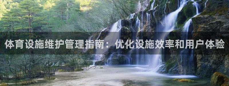 意昂3娱乐是那个系列的台子：体育设施维护管理指南：优