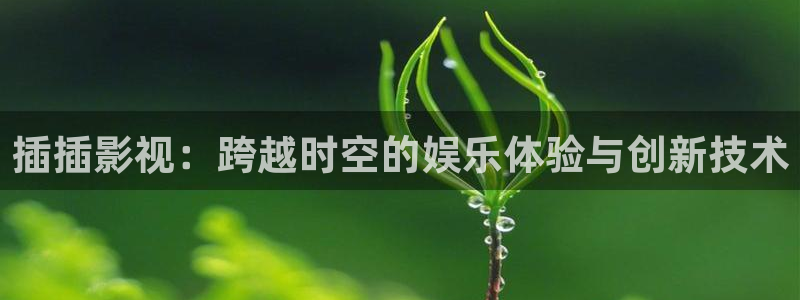 4k影院电视软件：插插影视：跨越时空的娱乐体验与创新技术